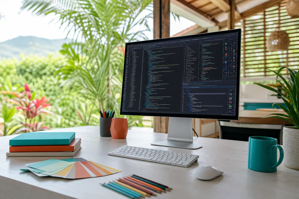 Écran de code affichant plusieurs fichiers ouverts dans un éditeur de développement